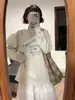Camiseta Blanca de Manga Larga con Dibujos Animados de Algodón Puro para Mujer 2026 Nuevo Diseño Otoño/Invierno Sentido de Diseño Nicho Americano Perezoso Ropa Interior Superior