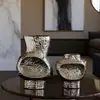 Jarrón de Cerámica Clásico, Mueble de TV Estilo Antiguo, Decoraciones para Sala de Estar, Sensación Retro de Alta Gama, Arreglo Floral para Sala de Estar