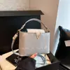 Bolsa Transversal para Mulheres 2025 Outono Nova Moda Padrão de Pele de Cobra Bolsa Saco Estilosa de Alto Valor para o Dia a Dia