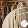 Percha Sin Marca Qiandaoxing Semi-redonda Engrosada de Hombro Ancho Percha para Ropa del Hogar Adulto Seca y Húmeda de Plástico Antideslizante Percha al por Mayor