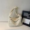 Bolso de Lona para Mujer 2025 Nuevo Versátil Moderno Ligero para Viaje Bolso Cruzado Casual de Gran Capacidad de un Solo Hombro para Axila