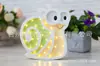 Manualidades Madera Gatito Caracol Panda Forma de Animal Iluminación Superman Símbolo de Marcado Luz LED