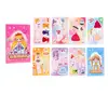 Pegatinas de Vestir de Princesa para Niños y Niñas, Pegatinas Decorativas para Diarios, Pegatinas de Dibujos Animados, Juguetes Educativos, Paquetes Creativos de Pegatinas