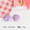 Nuevo y popular macaron coreano de color simulación helado hemisferio resina comida y accesorios para jugar