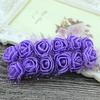 144 Piezas Mini Hombre Espuma Flor Simulada Ramo de Rosas Boda Fiesta Familiar Decoración Artesanía Accesorios de Guirnalda