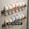 WC, Rack de armazenamento, Casa de banho, Rack de chinelo sem perfuração, Sapatos, Rack de armazenamento, WC, rack de drenagem de parede, rack de drenagem de parede