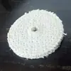Roda de Pano para Esmerilhadeira Angular, Roda de Pano Branca, Roda de Feltro, Roda de Lã de Aço Inoxidável, Disco de Polimento com Roda de Lã, Moagem e Rebarbação Eficientes
