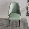 Silla de comedor de madera maciza de lujo, ligera, moderna y sencilla, con respaldo para el hogar, para apartamentos pequeños, para celebridades de Internet, para hoteles, restaurantes y sillas de comedor.