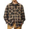 Adolescente Harajuku Grueso Lassel Otoño Americano Clásico Retro Pesado Cuadros Camisa Manga Larga Trendy Suelto