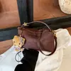 Bolsa transversal única com estampa de leopardo, bolsa para o dia a dia, nova bolsa de ombro da moda 2026, bolsa tote de grande capacidade, bolsa em formato de bolinho