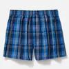 Fábrica de Origen Nantong Calzoncillos de Algodón Puro para Hombre Corte Holgado Ropa de Dormir para Casa Tallas Grandes Boxer Briefs Suministro Directo en Stock