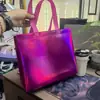 Nova bolsa não tecida personalizada bolsa de mão não tecida com filme de alto padrão bolsa de embalagem para compras de loja de roupas femininas feita sob medida