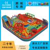Nuevo Castillo Inflable Transfronterizo para Niños, Plaza de Puestos, Fábrica de Origen, Castillo Inflable Interior Grande