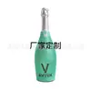 Procesamiento de fábrica botella de vidrio pedrería pegajosa botella de vino copa de vino espumoso procesamiento de diamante pegatina de cristal acrílico