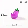 Paisaje Miniatura Verduras y Frutas Artificiales Juguetes de Comida DIY Adornos de Decoración Accesorios de Bolsa Sorpresa Escritorio Fruta Artificial Resina