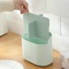 Diseño Independiente Color de Contraste Serie Dimons Soporte para Palillos Extraíble Estante de Almacenamiento con Drenaje para Cocina Almacenamiento Jaula para Palillos