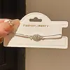 Luz de Estrella por el Ojo~Pulsera Deslizante Estilo Lujo Ligero con Ojo de Zirconia, Pulsera de Nicho Elegante y Exquisita, Joyería de Gama Alta para Mujeres