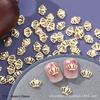 Nuevos Accesorios de Arte de Uñas de Aleación de Corona Metal Adhesivos Tridimensionales para Uñas Accesorios para Uñas Usables Decoración de Arte de Uñas Venta al por Mayor