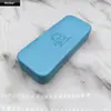 Estuche de Gafas de Color Crema de Nicho, Estuche Grande de Gafas para Miopía Estilo Dibujo Animado, Estuche de Gafas de Almacenamiento Lindo y Portátil, Envío Gratis