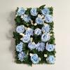 Venta al por mayor de fábrica pared de flores de simulación flor de simulación hortensia fila de rosas boda planta de simulación pared de fondo pared de plantas