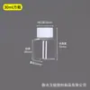 Garrafas Plásticas Transparentes Podem Ser Personalizadas com Garrafas de Cápsula Seladas de Boca Larga, Garrafas para Remédios Líquidos, Garrafas de Boca Larga para Pets, Frascos de Amostra