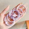Elástico Simples para Rabo de Cavalo Alto para Mulheres, Elástico de Borracha Durável de Alta Elasticidade para Crianças, Elástico de Cabelo Novo Estilo 2026