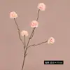 Venda Direta do Fabricante: Crisântemo de Haste Única Sem Folhas, Dente-de-leão Artificial Colorido para Outono, Casamento, Sala de Estar, Decoração de Mesa de Jantar, Buquê de Flores Artificiais