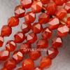 Cuentas de Oliva de Piedra, Cuentas en Forma de Diamante, Cuentas Sueltas Facetadas, Accesorios para Joyería, Cuentas de Ágata para Manualidades, Joyería para Pulseras