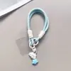 Ins Sayless Nuvem Estrelas Capa de Celular Cordão Pulseira Corrente Curta para Pendurar Câmera de Celular Chaveiro Universal