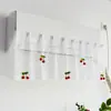 Cortina Antivento para Ar Condicionado Transfronteiriça para Evitar Jato Direto, Não é Necessário Remover a Capa Pendurada ao Ligar o Ar Condicionado, Capa para Ar Condicionado, Cortina Pendurada de Renda, Capa da Greeme