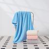 Nova Toalha de Banho de Lã Coral Cloud Fleece Banho Doméstico Absorvente de Água Engrossado Secagem Rápida Toalha de Banho Macia e Confortável