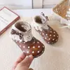 Zapatos Mary Jane de Lunares y Encaje Estilo Coreano para Niñas, Primavera/Otoño 2026, Zapatos de Princesa para Niños Pequeños, Suela Suave Antideslizante, Zapatos para Niños