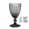 Venta al por mayor de fábrica Copa de vino de vidrio coloreado de estilo nórdico europeo Copa gruesa Copa de vino vintage Juego de vino de comercio exterior