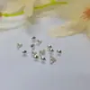 Accesorios de Plata al por Mayor para Fabricantes, Cuentas de Perlas de Cristal, Soportes para Cuentas, Bisutería, Pulseras, Collares y Accesorios Hechos a Mano para DIY