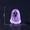 Creativo luminoso transfronterizo fantasma partículas lindas decoración DIY accesorios colgantes mini micro paisajismo pequeños adornos de Halloween