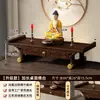 Altar budista de pared, soporte para ofrendas de estatua de Guanyin, soporte de pared para el Dios de la Riqueza, pequeño gabinete budista para uso doméstico