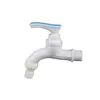 Torneira de plástico com quatro torneiras de abertura rápida, esfregão de piscina, bico único de água fria, material ABS, fabricantes de louças sanitárias por atacado