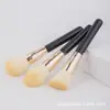 Pincel para Blush, Pincel para Pó Solto, Pincel para Pó com Cerdas Macias, Pó Compacto para Fixar Maquiagem, Pincel para Iluminador e Contorno, Pincel de Maquiagem que Não Solta Cerdas, Portátil