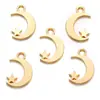 Accesorios para Joyería de Aleación Retro DIY Colgante Luna Estrella Colgante Venta al por Mayor 17*11mm L614