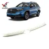 Adequado para 25 Subaru Forester Parachoque Traseiro Modificado Tira de Soleira Especial Embutida de Aço Inoxidável Placa Protetora