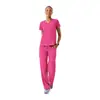 Conjunto de ropa de trabajo elástica de secado rápido con estampado Temu, uniformes médicos para hospitales ortopédicos, hecho a medida con logotipo y marca