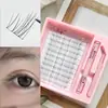 Set de pegamento para pestañas postizas transfronterizo, gran capacidad, aire fresco, pestañas postizas oblicuas voladoras, maquillaje ligero, muy recomendado para una sensación ligera