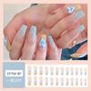 Parches para Uñas Estampados Más Vendidos, Estilo Igual al de Tiktok y Xiaohongshu Arte para Uñas, Estilo Corto Usable para Primavera y Verano Venta al por Mayor