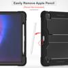 IPad Pro 13(2024)/iPad Pro 13 polegadas (M4) capa com porta-caneta