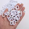 500 Pacotes Argola de Toalha Sem Costura Elástico de Cabelo Infantil Elástico de Cabelo para Bebê Não Danifica o Cabelo Corda de Cabelo Anel de Polegar Corda de Cabeça para Meninas