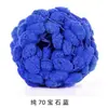 Anillo Colgante de Jardín de Infancia Material Creativo Bufanda Gruesa de Lana Bola Ondulada Cojín Hilo Hilo de Hielo Área Tejida a Mano Perlas