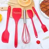 Conjunto de 5 peças de utensílios de silicone para assar em alta temperatura