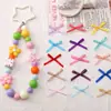 Exquisito y Compacto Colorido Lazo de Cinta DIY Accesorios Hechos a Mano Amuletos Fabricación de Accesorios para el Cabello Portatarjetas Materiales Decorativos