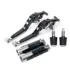 Manetas de Freno y Embrague Plegables Manillar Topes para Modificación Suzuki DL650/V-Strom SV650/S