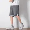 Shorts Bermuda Deportivos Casuales de Verano Finos Sueltos Cómodos Modernos de Seda de Hielo de Secado Rápido Pantalones Cortos de Baloncesto Americanos para Hombre
